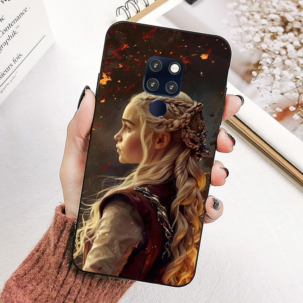 

Dragon Mother Thrones Phone Case For Huawei Mate 10 20 30 40 50 Lite Pro Nova 3 3i 5 6 SE 7 Pro 7SE Huawei Mate 20 Lite