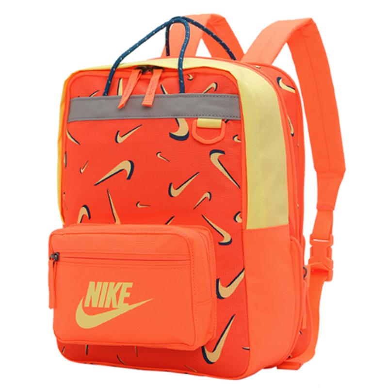 Nike Polyester Backpack Regular Men's Orange CU8331-854