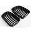 Gloss black Front Kidney Grille Slat Style Grill for For BMW E46 4 door 1998 1999 2000 2001 Car styling