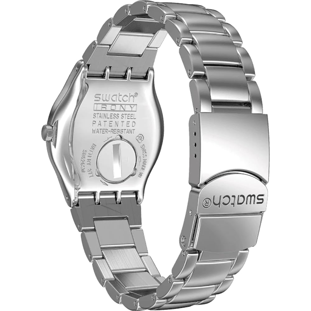 Swatch MIDDLESTEEL Irony Medium Wristwatch YLS468G, Gray, Authentic Japanese Product