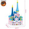 NEW Dream Pink Castle Princess Girls Beaut Set City DIY Puzzle Model Building Blocks Bricks Toys For Children Kids Adult Gift