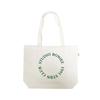 Circle Round Typo Eco Shoulder Bag White