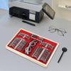 104pcs Optical Trial Lens Set Kit Trial Lens Set Kit Metal Lens Set For Applications Including Farsightedness, Nearsightedness