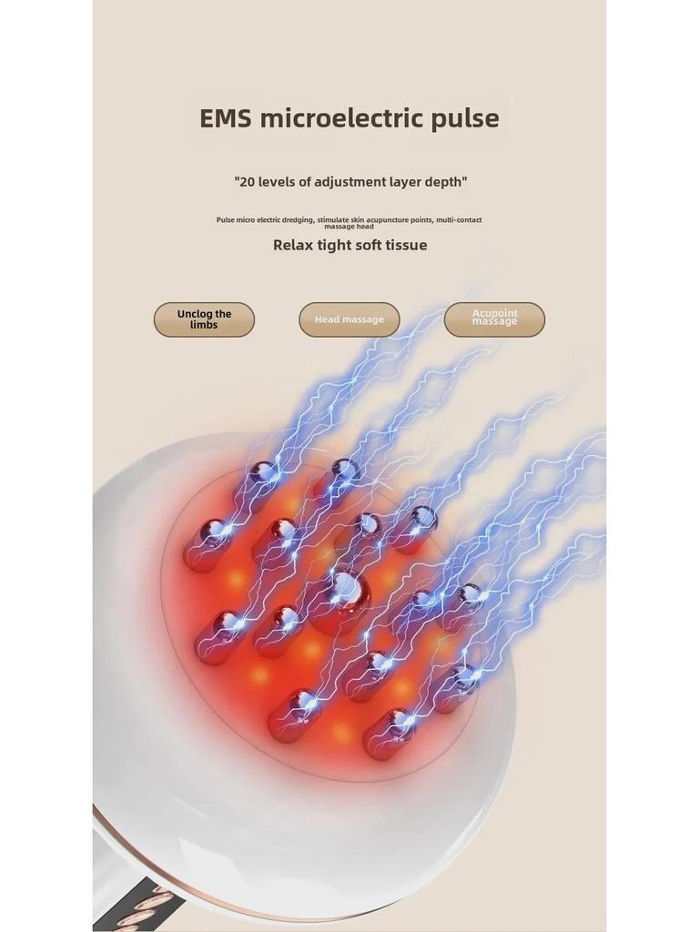 Electric Whole Body Massager for Belly, Waist, and Abdomen