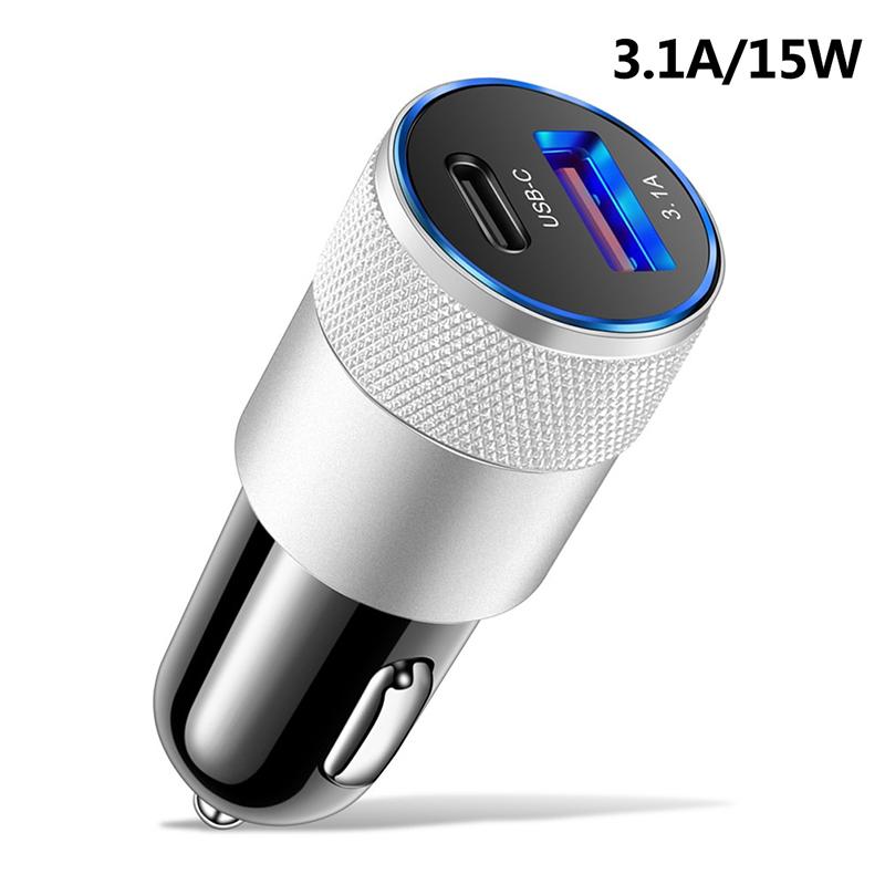 

Usb 18W Pd 20W Автомобильное зарядное устройство Автомобильное зарядное устройство для телефона Адаптер для быстрой зарядки Розетка
