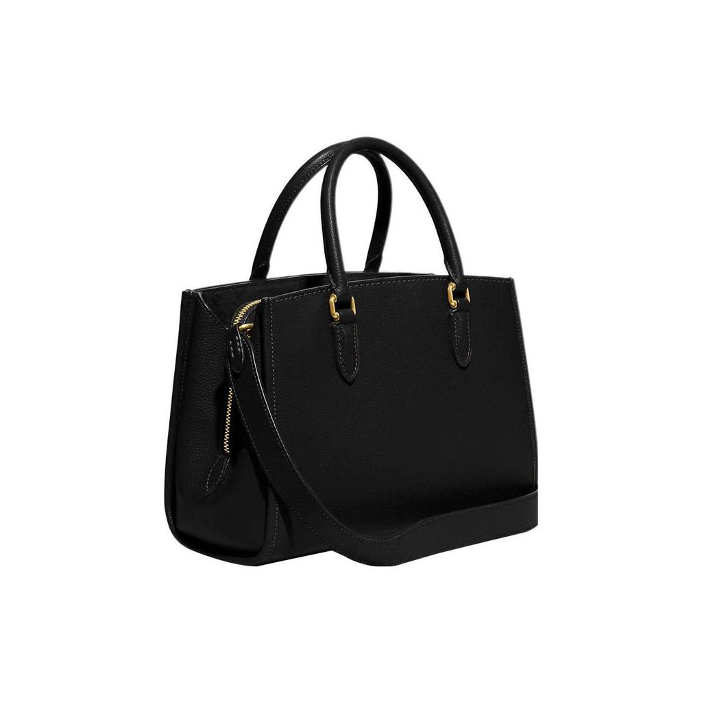 COACH Brooke Cow Leather Tote Bag, Shopping Bag, Handbag, Shoulder Bag, Crossbody Bag Large Women's Black CE732-B4BK