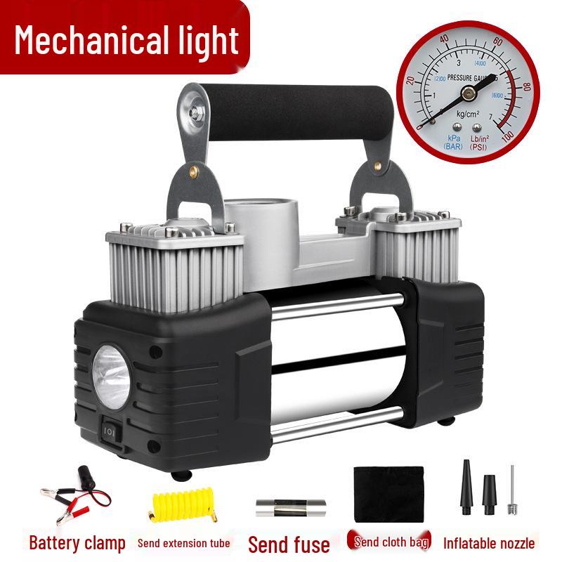 

Портативный 12В Мощный Двухцилиндровый Автомобильный Насос для Накачки Шин
