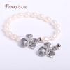 Inlaid Zircon Connector Bead Clasps Fastener DIY Jewelry Making,Classic 18K Gold Plated Pearl Clasps For Necklace Making