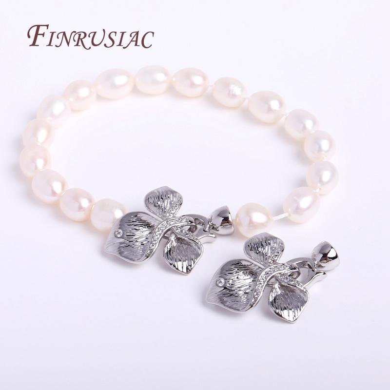 Inlaid Zircon Connector Bead Clasps Fastener DIY Jewelry Making,Classic 18K Gold Plated Pearl Clasps For Necklace Making