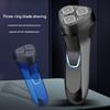 Men Pocket Sized Electric Shaver with Recharging Face Hair Trimmer Plastic Texture Perfect for Business Trips and Gym