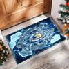 Manchester City Printed Flannel Area Rug Non Slip Soft Polyester Floor Carpet Indoor Decor Mat for Bedroom Living Room Sofa