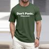 Men'S Fashionable T-Shirt, Street Casual Short Sleeved Clothing