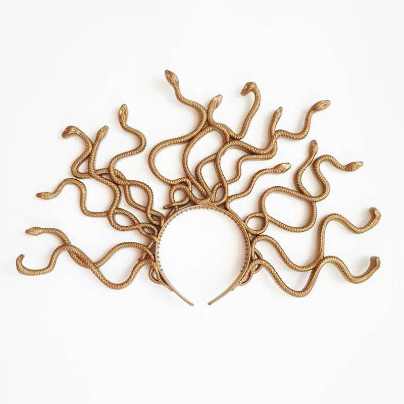 Medusa Snake Headband: Halloween Cosplay & Masquerade Accessory