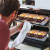 Wedding Bakery Baking Rectangle Kraft Cake Liner Paper Loaf Pans Toast Box Bread Tray