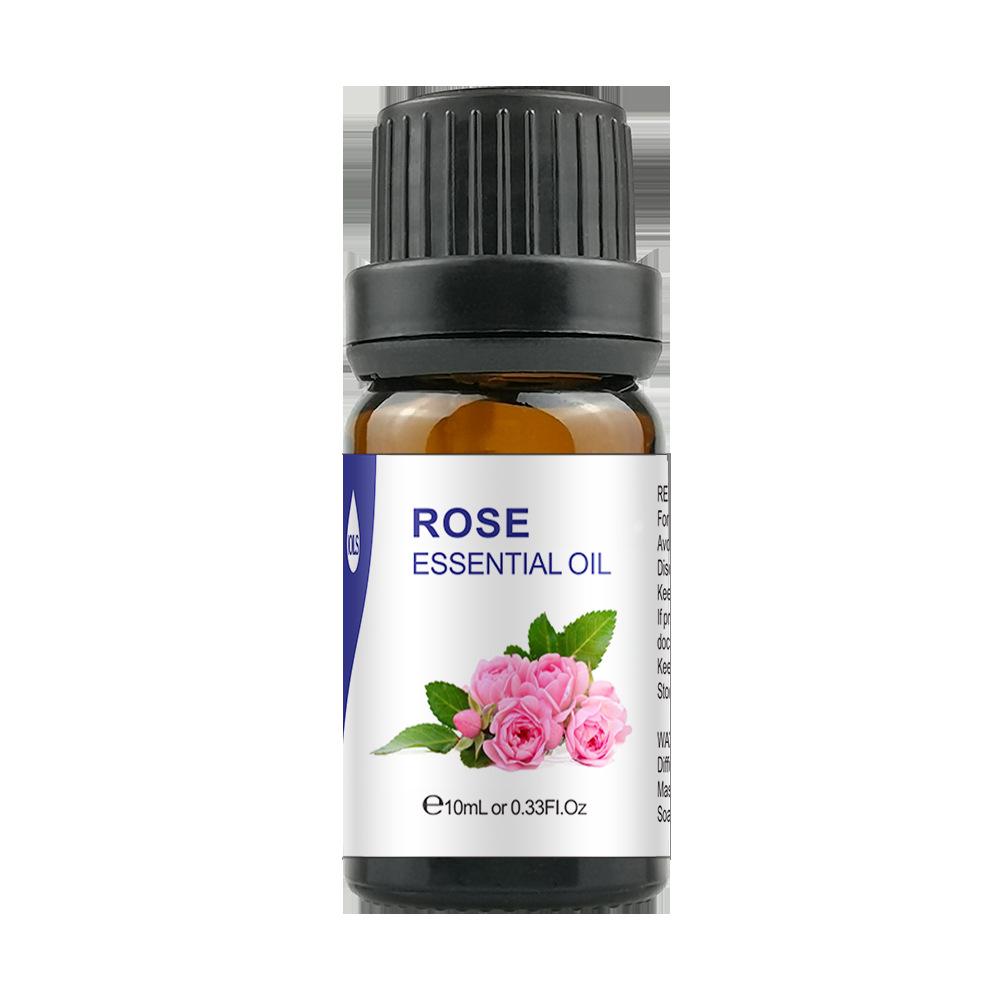 Lavender, Tea Tree, Rose, Sweet Orange & Rosemary Essential Oil for Face Massage & Aromatherapy