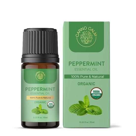 Carno Calm Exotic Essential Oil Combo | Pack of 3 | 100% Pure Cedarwood Oil, Peppermint Oil, Frankincense Oil | USDA-Approved for Aromatherapy