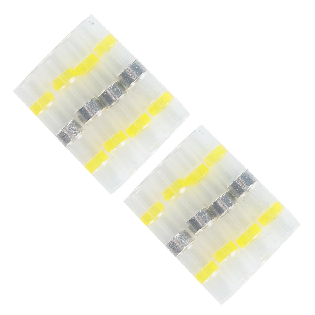 200PCS Waterproof Heat Shrink Butt Connectors Butt Splice Solder Seal Electrical Wire Terminals