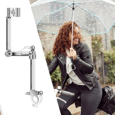 Fahrrad-Regenschirmhalter Klemme Lenkerhalterung Ständer Gestell für Rennräder Outdoor