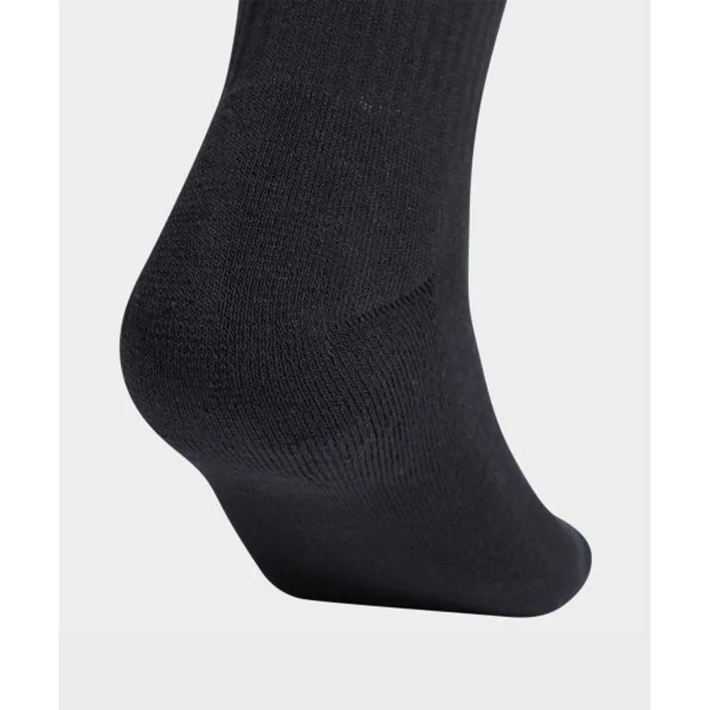 adidas Trefoil Crew Sock Cushion 1 Pair - Black KE1341 6136351