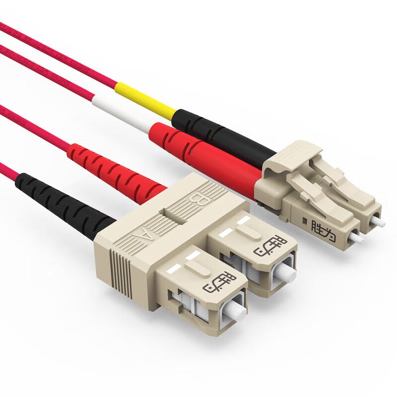 Shengwei Telecom Grade Armored Multimode Dual Core Fiber Optic Patch Cable