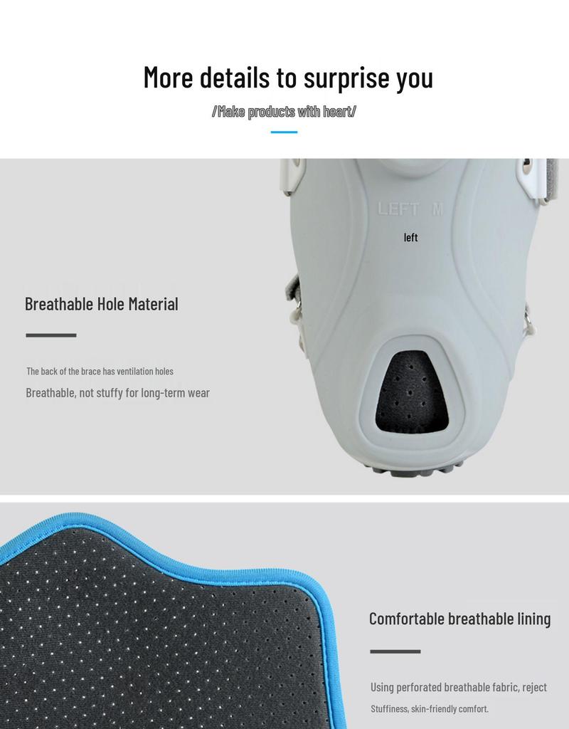 Ankle Rehabilitation Brace: Foot & Ankle Support for Fracture, Sprain, and Metatarsal Protection