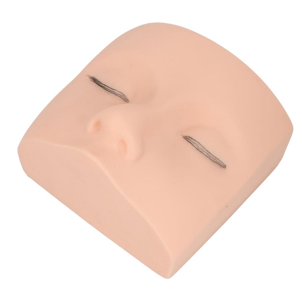 Eyelash Extension Mannequin Head PVC Realistic Comfortable Touch Reusable Practical Mannequin Head