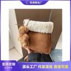 Premium Suede Bag Women's Winter New Lamb Plush Shoulder Messenger Bag Mobile Phone Bag