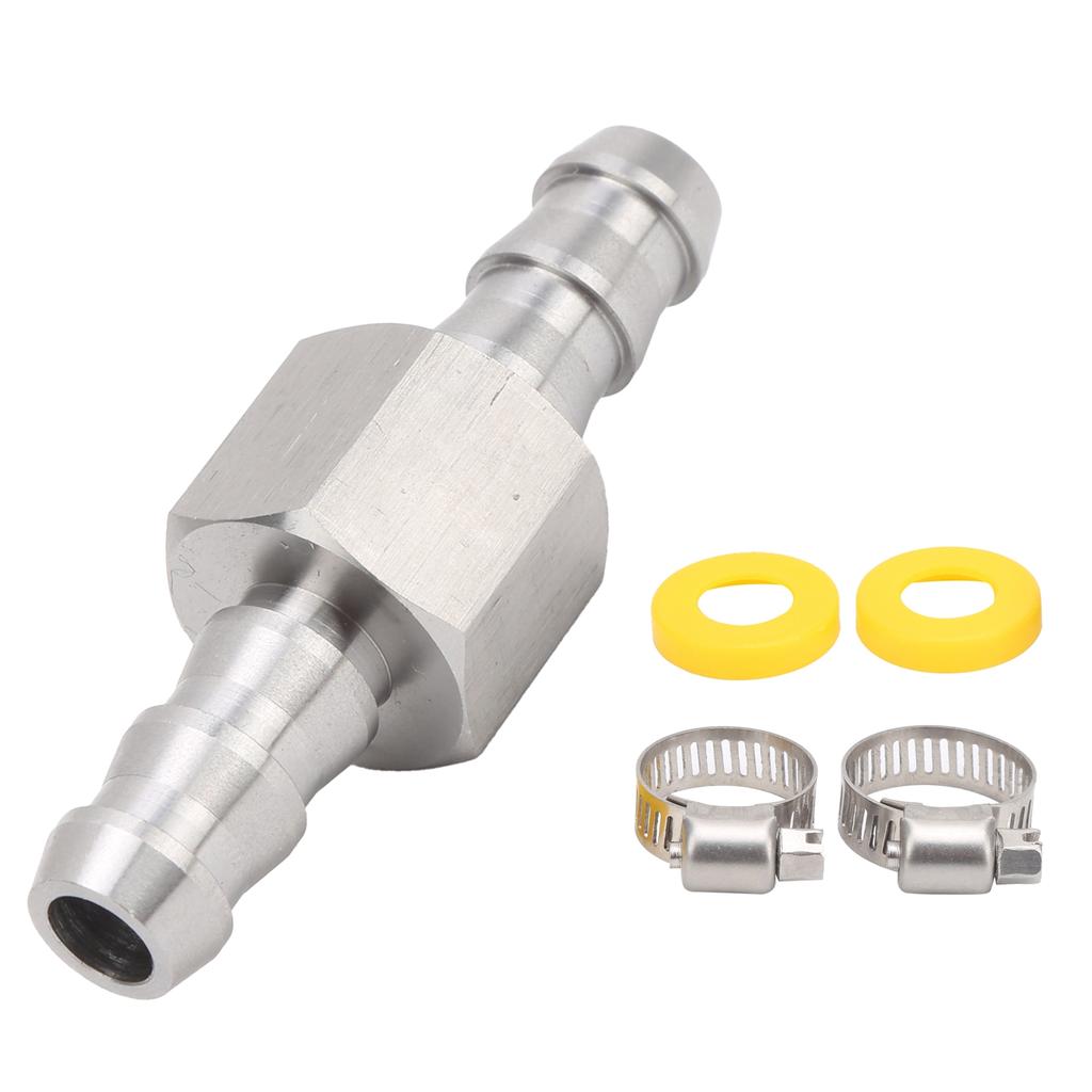 Fuel Pressure Sensor TFitting Adapter Fit for 3/8  Car Quick Connection Fittings