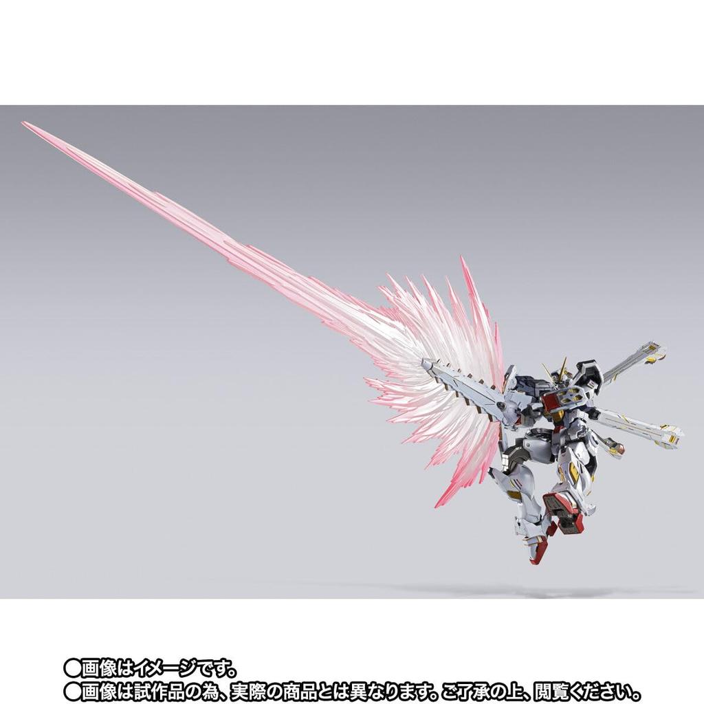 Mobile Suit Crossbone Gundam METAL BUILD Crossbone Gundam X1 Half Cross Pilot ABS PVC Diecast 180mm Figurka (Wersja Kincadeu) & & Około. Wstępnie pomalowany