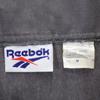 Reebok 90s Old Short Sleeve Baseball Jacket M Charcoal Gray Men's Used
