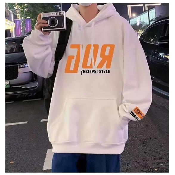 Retro-Pullover im Hong Kong-Stil für Herren, Frühling und Herbst, Kapuzenpullover für Herren, amerikanischer schwerer High Street-Ins-Mode-Marken-Baggy-Mantel