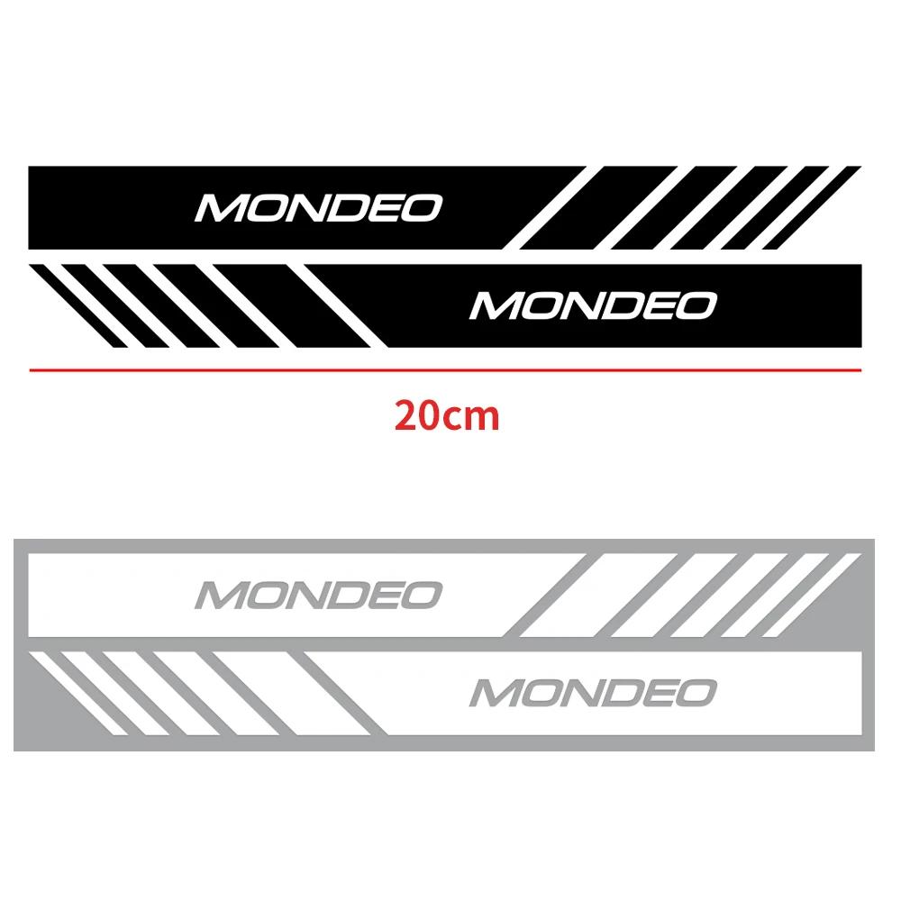 Car Sticker 2025 Hot 2PCS Vinyl Car Rearview Mirror Sticker Auto Side Body Stripe Decal Decoration For Ford Ranger Focus Kuga Mu