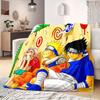 Naruto Anime Print Blanket Warm  Comfortable Flannel Blanket Suitable for Bedrooms, Sofas, Beds, Chairs, Picnics, Travel