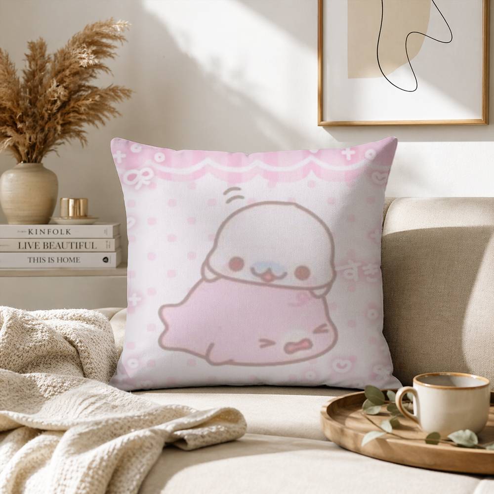 Kawaii Cartoon Mamegoma anime Pillow Case Cushion Cover Throw Pillow Case For Car Sofa