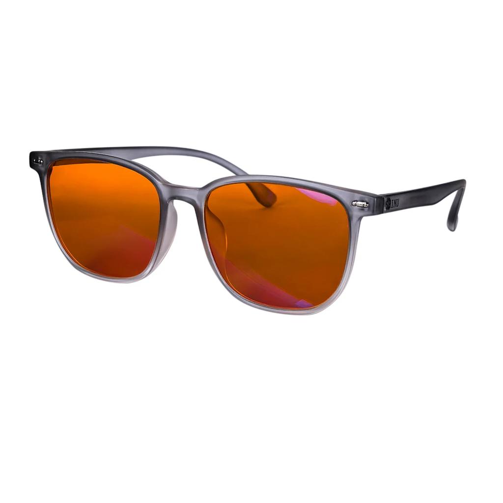 SHINU Red Tinted Blue Light Blocking Glasses for Computer Phone Use Sleep Aid with Red Lenses