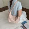 IELGY Ladies Dumpling Bag Large Capacity Spring Summer All-Match Soft Leather Messenger Bag