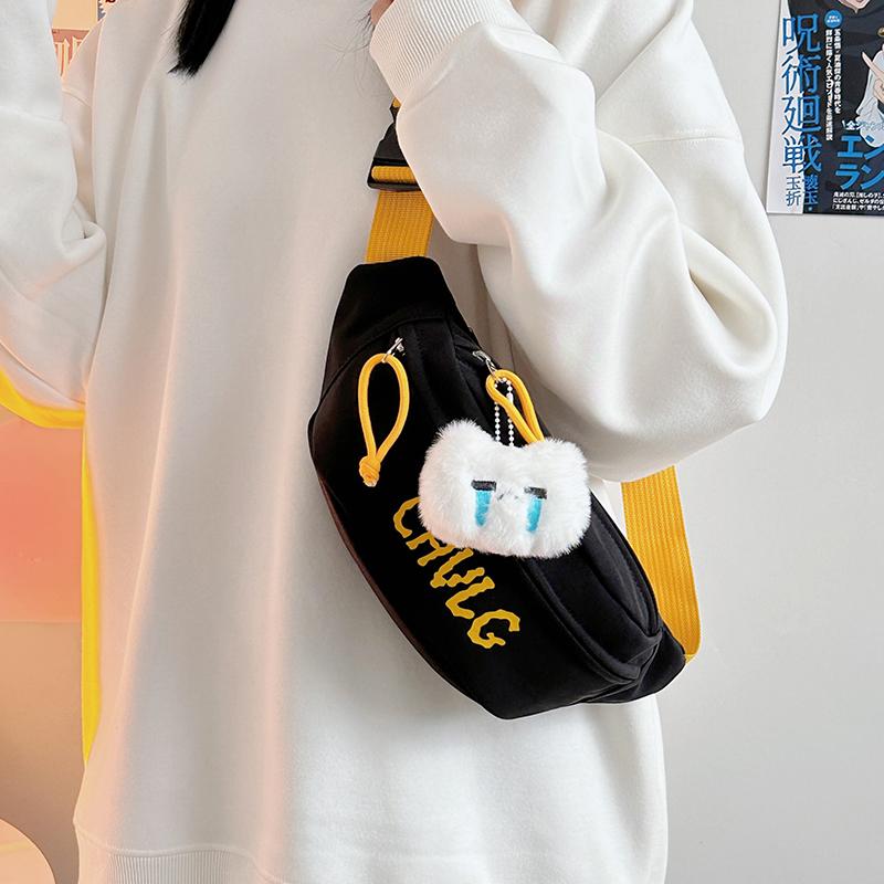 Chest Bag Men's Crossbody Bag Women's Mobile Phone Waist Bag Small Shoulder Bag