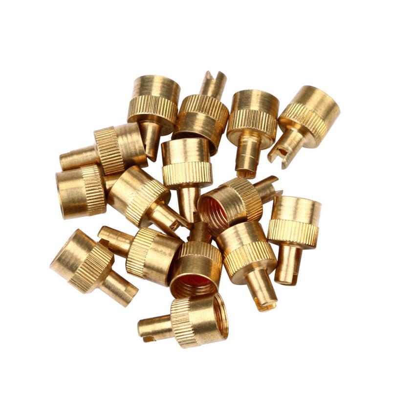 Copper Car Tire Valve Cap - Nickel Plated Cover Spot
