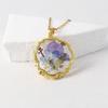 Fashion Statement Floral Necklace Birth Month Flower Neckchain Stylish Accessory for Birthdays Anniversaries