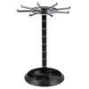 Multi-layer Keychain Hanging Rack Acrylic Material Adjustable Tiers Storage Rack Spinner Display DIY Organizer Jewelry Stand