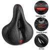 Safety Warning Road Mountain Comfortable Seat Hollow Bike Saddle MTB Bicycle Shock Absorbing