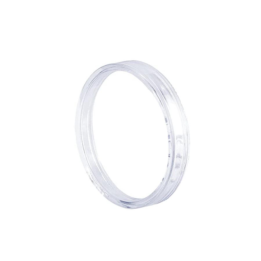 100Pcs Direct Fit Airtight 25mm Coin Storage Box Holder For Commemorative Coins