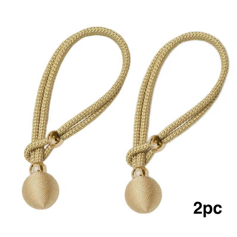 1-5Pairs Adjustable French Ball Curtain Tiebacks High Quality Draped Holdbacks Decor Curtain Fixer Home Window Curtain Accessory