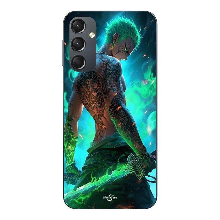 Case For Samsung Galaxy A24 One Piece Zoro 3D Manga Anime Fanart Maniacase