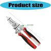 24TE Wire Strippers with Electricity Measurement Function 16 in1 Wire Stripping Plier