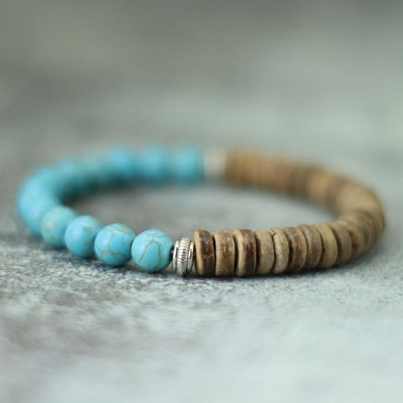 Minimalist Mens Bracelet Natural Wooden Braclet Tiger Eyes Beaded Braslet Meditation Jewelry Accessories Pulsera Hombre Gift