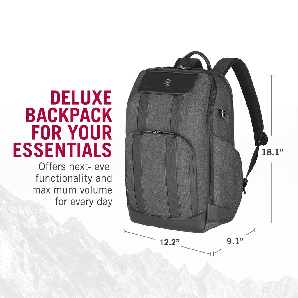 Architecture Urban2 Architecture Urban 2 Deluxe Backpack with functionality and maximum Business 15 Laptop Organizer Plastic bottle Can be engraved