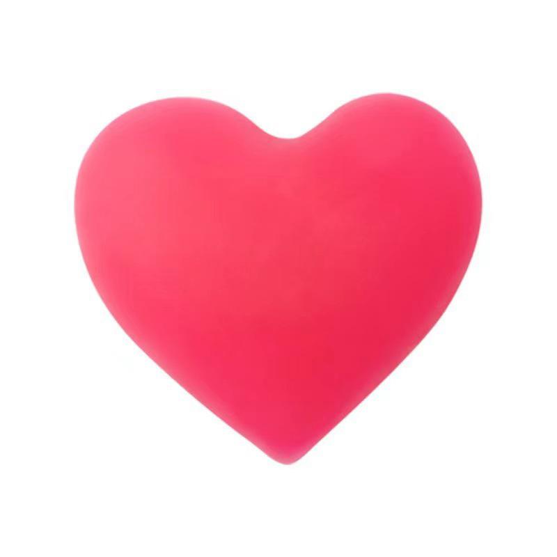 Heart-Shaped Decompression Squeeze Toy & Insertable Male Masturbator