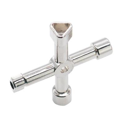 Multifunkční 4cestný univerzální trojúhelníkový klíč Klíče instalatéra Trojúhelník Pro skříňky plynoměru a elektroměru Odvzdušňovací radiátory Nástroje