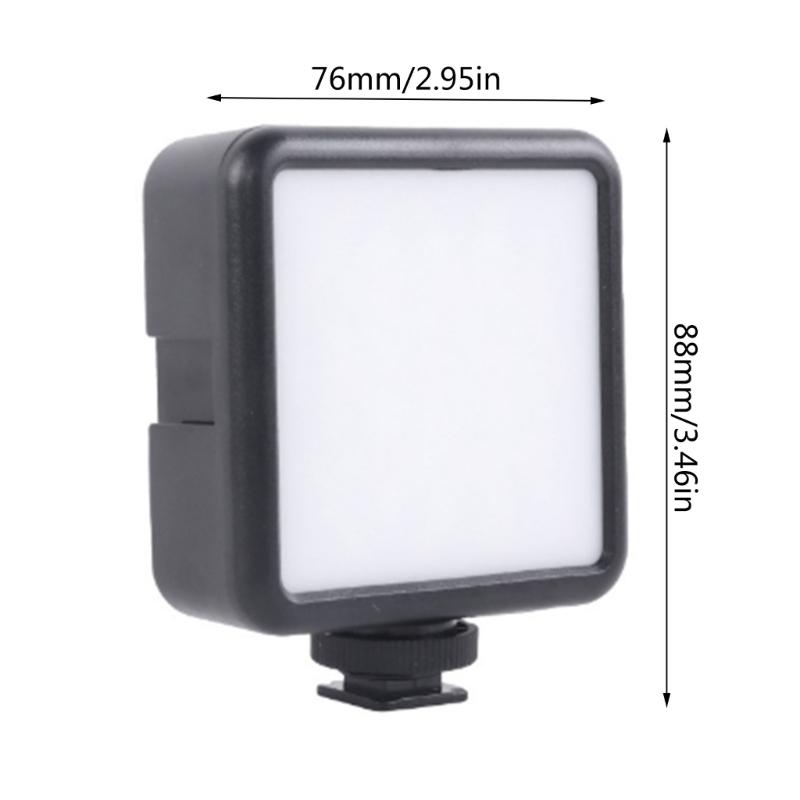 LED Phone Light, SelfieLight, 1800mAh Rechargeable Clip Video Light, 3000K-7000K Dimmable for Phone, Camera